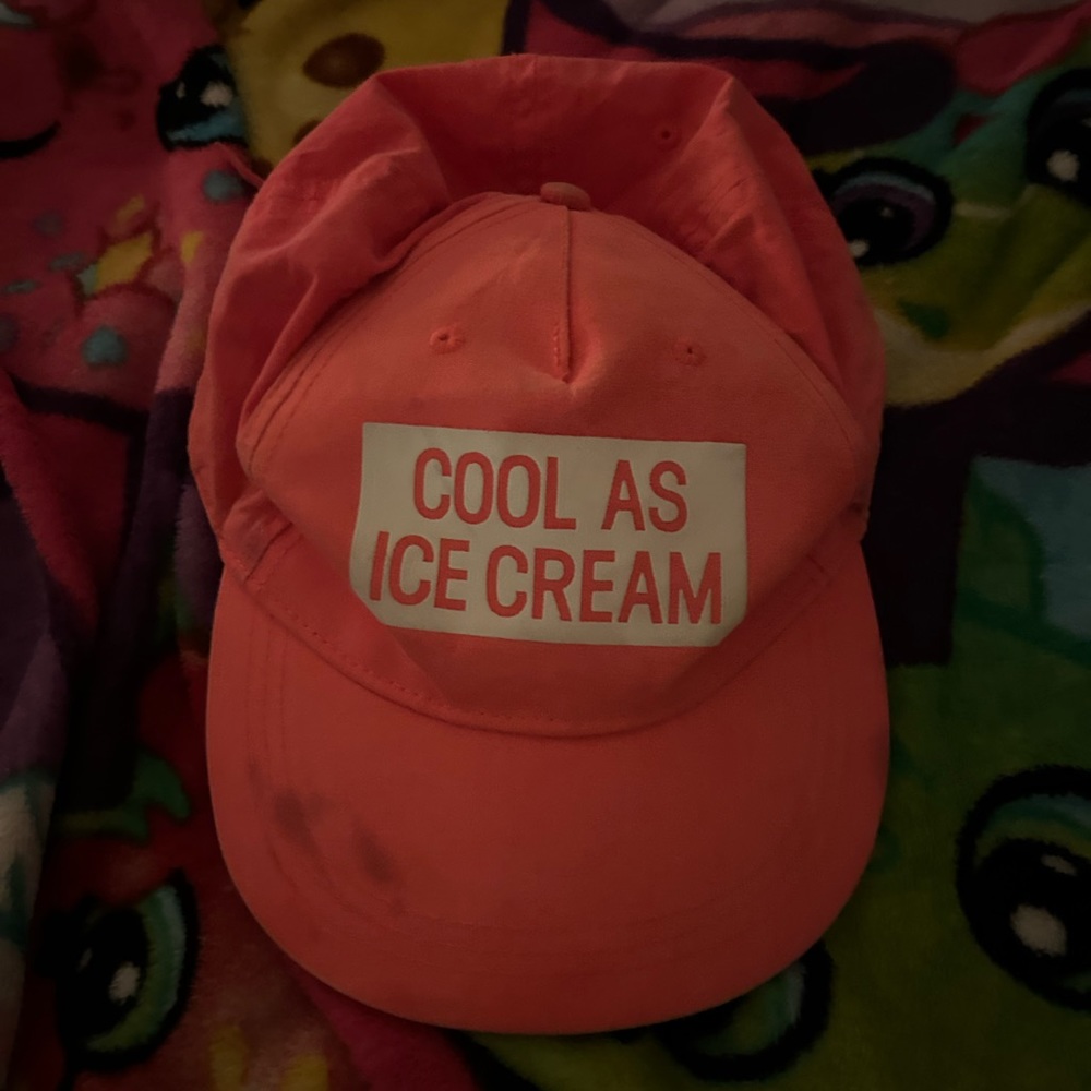 Pink “Cool as Icecream” Hat